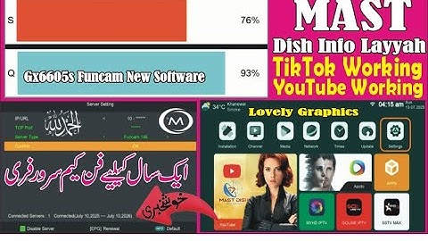 Gx6605s Funcam Statsat 999 Theme New Software 2025 With Zoom Signal #funcam #gx6605sfuncam #youtube