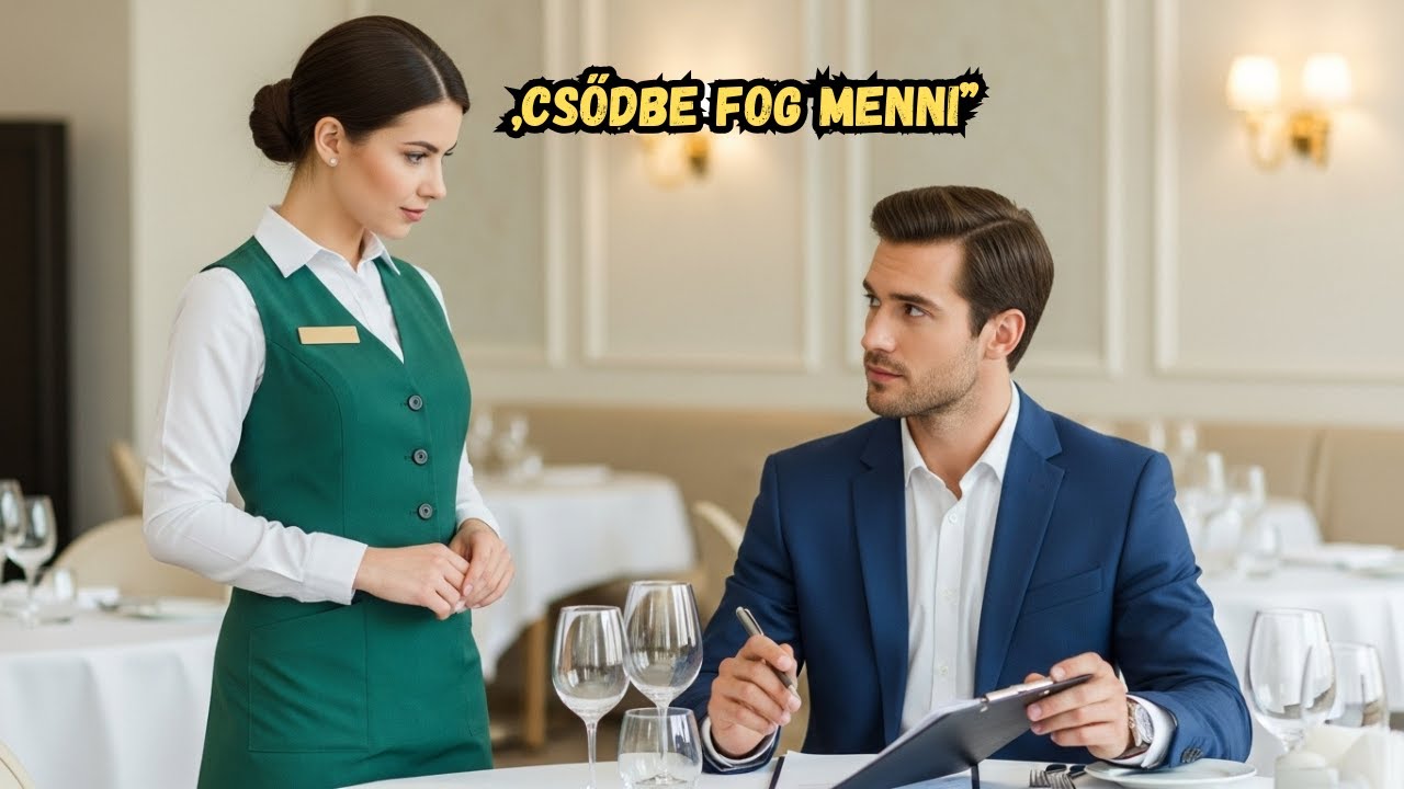 Egy milliárdos pénzügyi tanácsot kér a pincérnőtől viccből — de az első szavai teljesen lefegyverzik