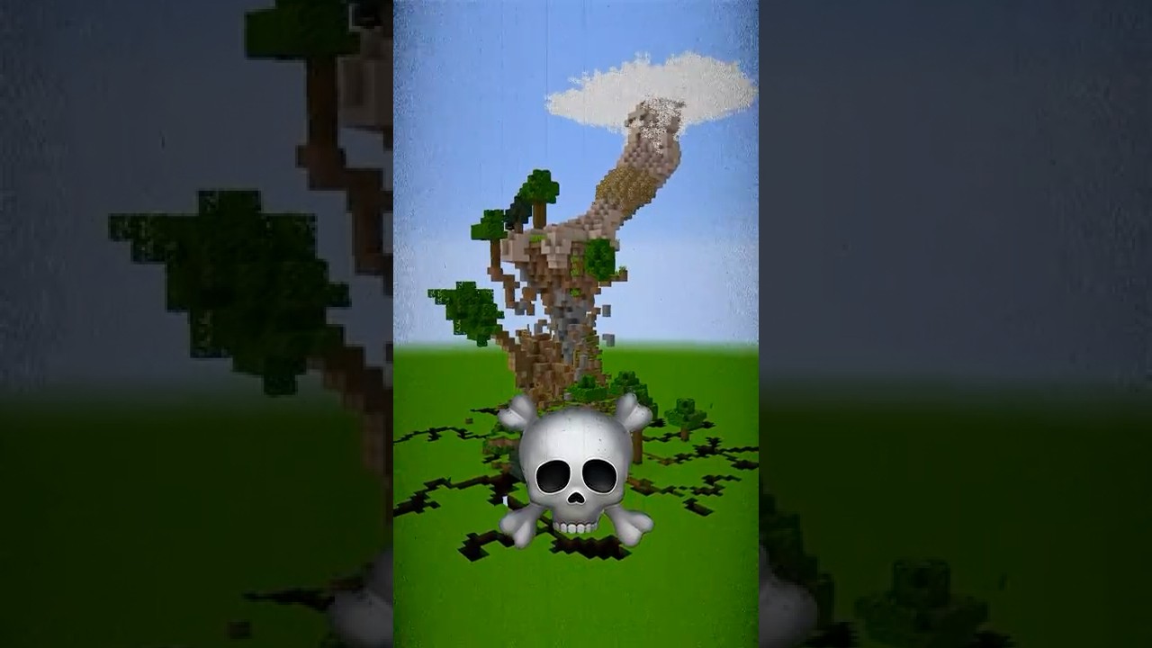 Битва за строительство домов в стиле Sky Block в Minecraft - Испытание "Новичок против профессион...