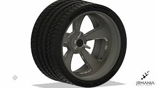 Roda Jrmania C.e.m. Com Pneu Michelin Pilot Sport 4 - 23