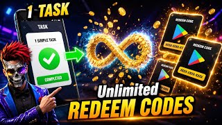 1 Task = Unlimited Google Play Redeem Codes? 😱 (Working Method) screenshot 1