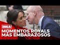 Los momentos más embarazosos de los 'royals'