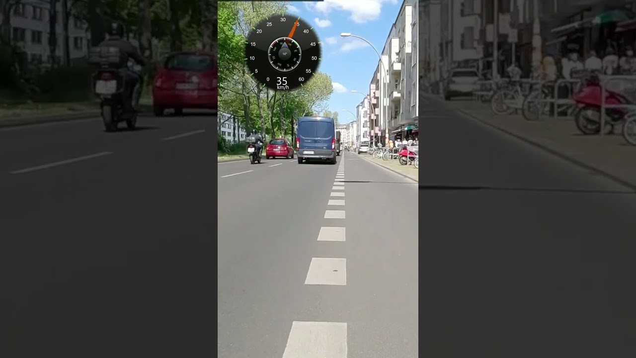 Close Calls Of The Day. Berlin city bike ride.