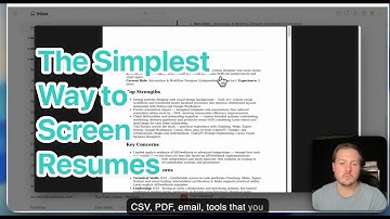 Automate Resume Screening with ScreenFast (Built on Gumloop)
