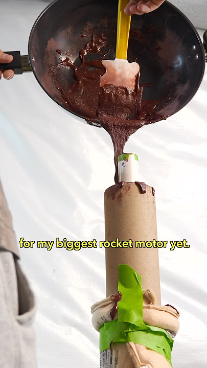 How I make rocket propellant. #stem #science #rockets #rocketry #nasa #mustwatch #fypシ #engineering