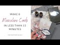 Make 8 Masculine Cards in less than 15 Minutes