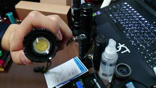 【懐中電灯】XHP160（笑）搭載の自称9100ルーメン（笑）のライトに騙されてみたｗｗｗ（２）【中華ライト】