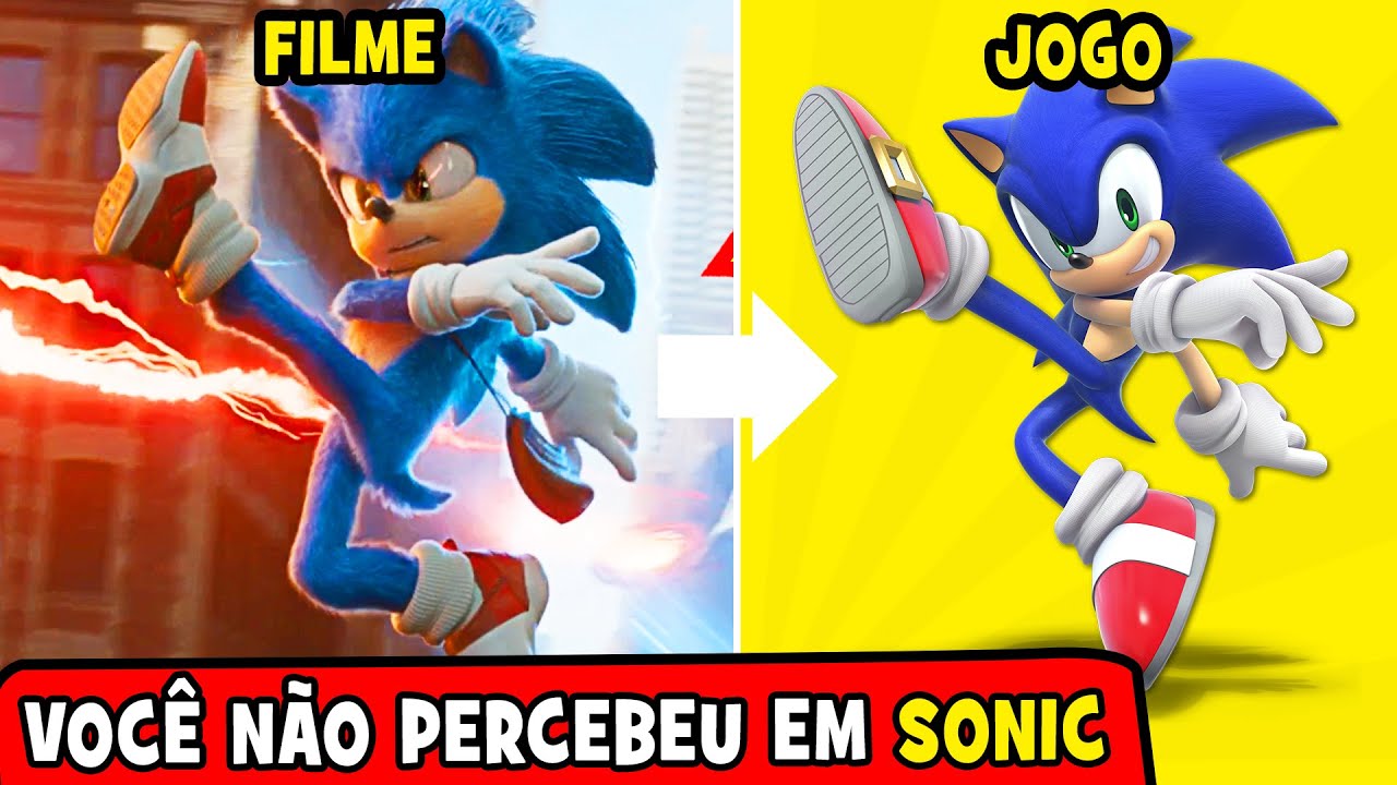 Novo trailer do filme de Sonic agora corrigindo o visual – Tomodachi Nerd's