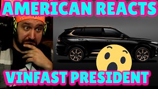 American reacts to Vietnam's Vinfast President