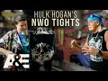 Hulk hogan gives up his iconic nwo tights  wwes most wanted treasures  ae