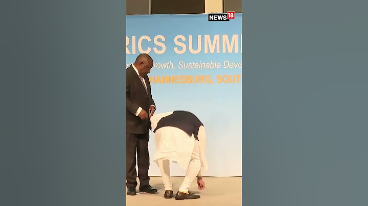 PM Modi's Mega Gesture For Tricolour At 15th Brics Summit 2023 In South Africa | WATCH | #shorts