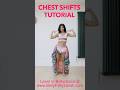 How to do Chest Shifts 🔥 #bellydance #bellydancelesson #learnbellydance bellydance