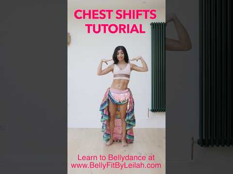 How to do Chest Shifts 🔥  #bellydance  #bellydancelesson #learnbellydance bellydance