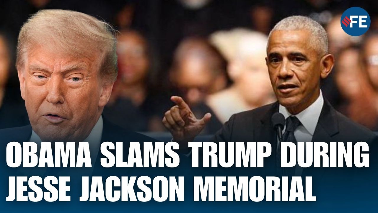 Obama’s Sharp Attack On Trump During Jesse Jackson Memorial Sparks Debate | US News