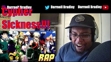 CLASS 1-A RAP CYPHER | RUSTAGE ft Nux Taku, Dan Bull, NerdOut & More [MHA] DB Reaction!