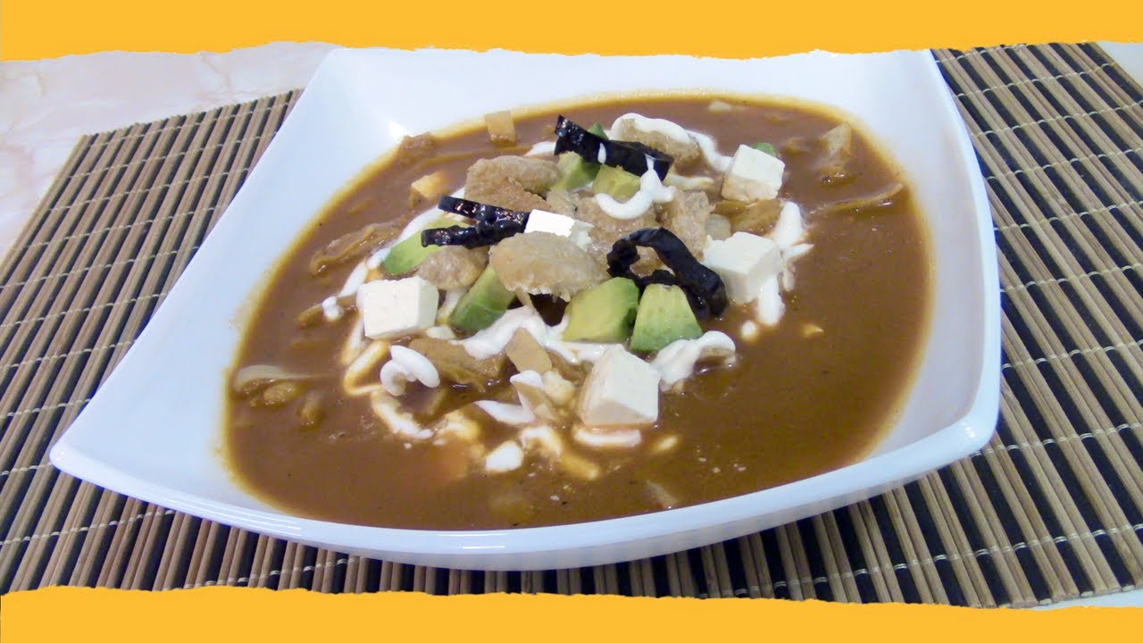 Sopa de Tortilla - Sopa Azteca - @CocinandoenFamilia