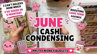✨June 2026 Mid-Year Budget Wrap Up | Cash Condensing + I Saved THIS Much in 6 Months! 💵