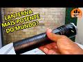 TESTEI A LANTERNA "MAIS POTENTE DO MUNDO"