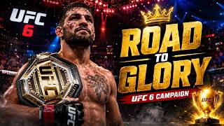 UFC 6 Career Mode - The Journey Begins! Campaign Fight 9 [PS5 PRO 4K Ultra]