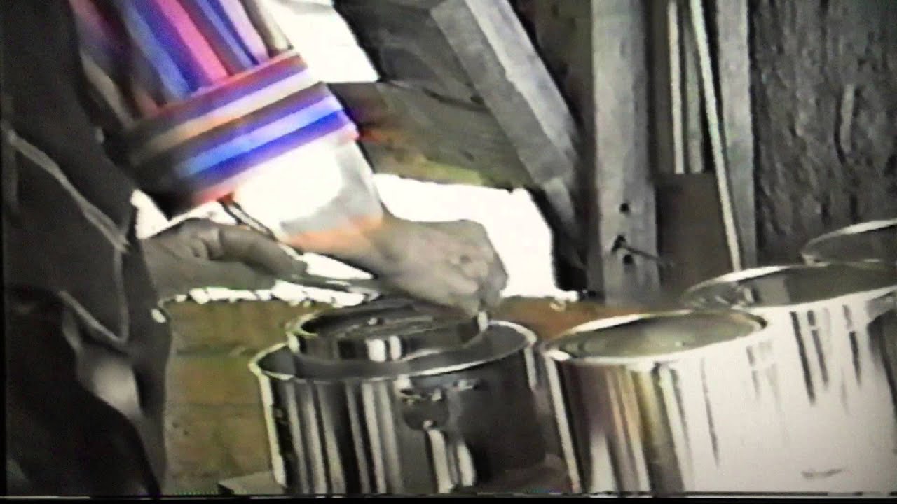 Hawthorne sugar cane syrup making 1986 YouTube