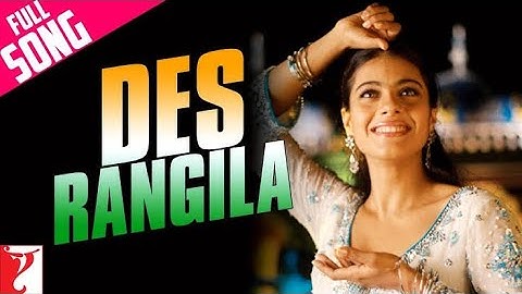 Des Rangila | Full Song | Fanaa | Aamir Khan | Kajol | Mahalaxmi Iyer | Jatin-Lalit | Prasoon Joshi.