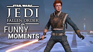 Star Wars Jedi Fallen Order - Funny Moments #1