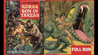The Full Run of Korak, Son of Tarzan. Gold Key through D.C.