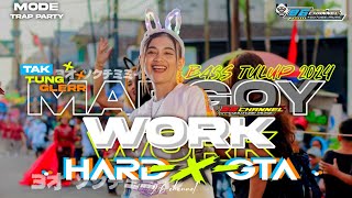 DJ WORK HARD X MELODY GTA BASS TULOP TERBARU VIRAL TIKTOK || 96 CHANNEL