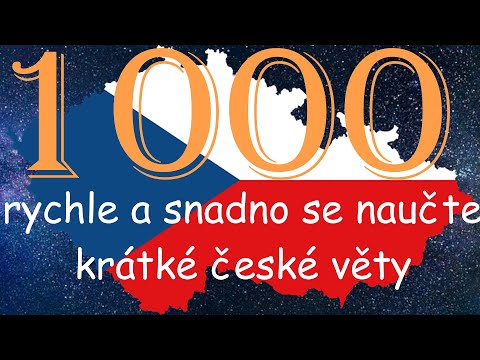 Какие 1000 базовых чешских фраз нужны в изучении чешского?
