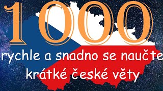 Какие 1000 базовых чешских фраз нужны в изучении чешского?