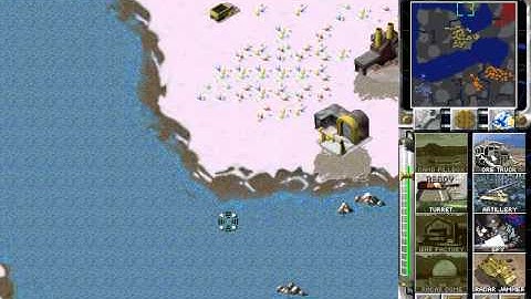 CnCNet C&C Red Alert   random multiplayer game 1