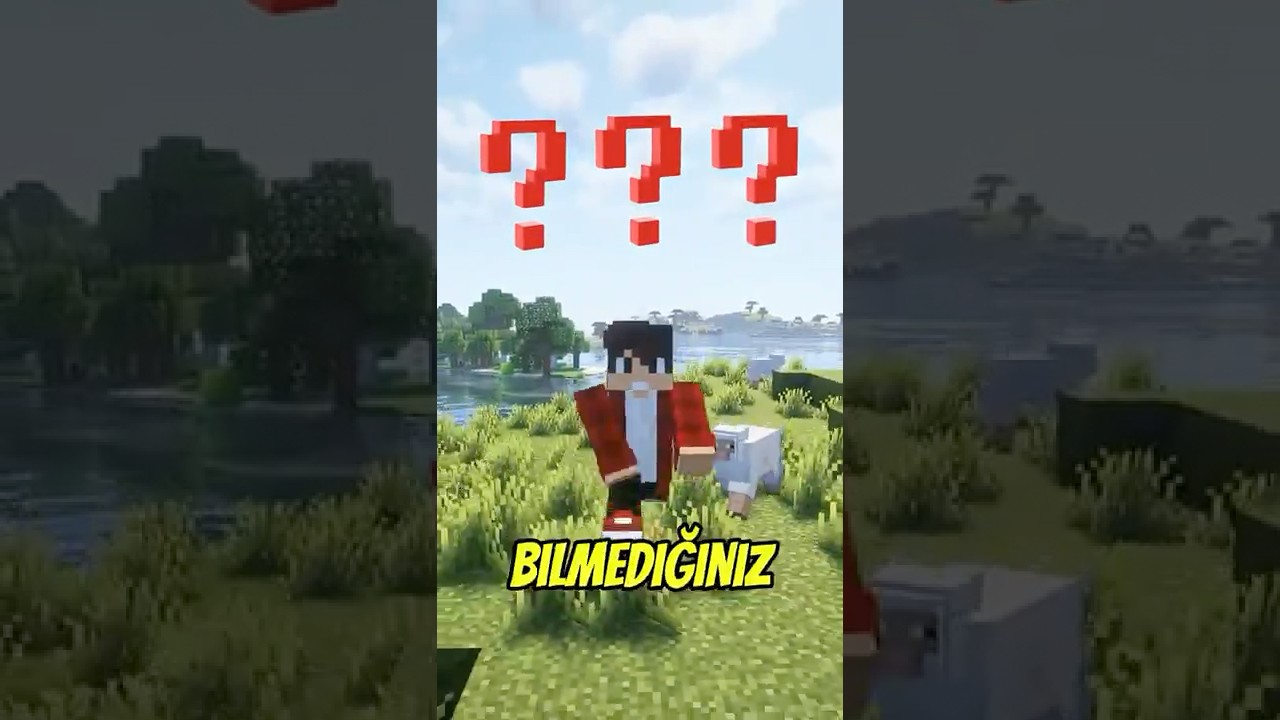Minecraft hakkında bilmediğiniz 3 şey #minecraft #minecraftshorts #shorts #keşfet