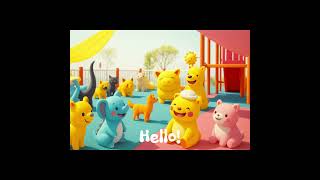 🌈 Hello! | Official Kids Song | Joy Joy Music 🌈 #hello   #kidsmusic   #kidssong   #learningisfun