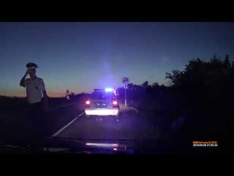 Нежданчик дпс 28.06.15трасса волгоград-камышин/// police stopped PURSUE