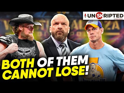 Unusual end for Brock Lesnar and John Cena planned?