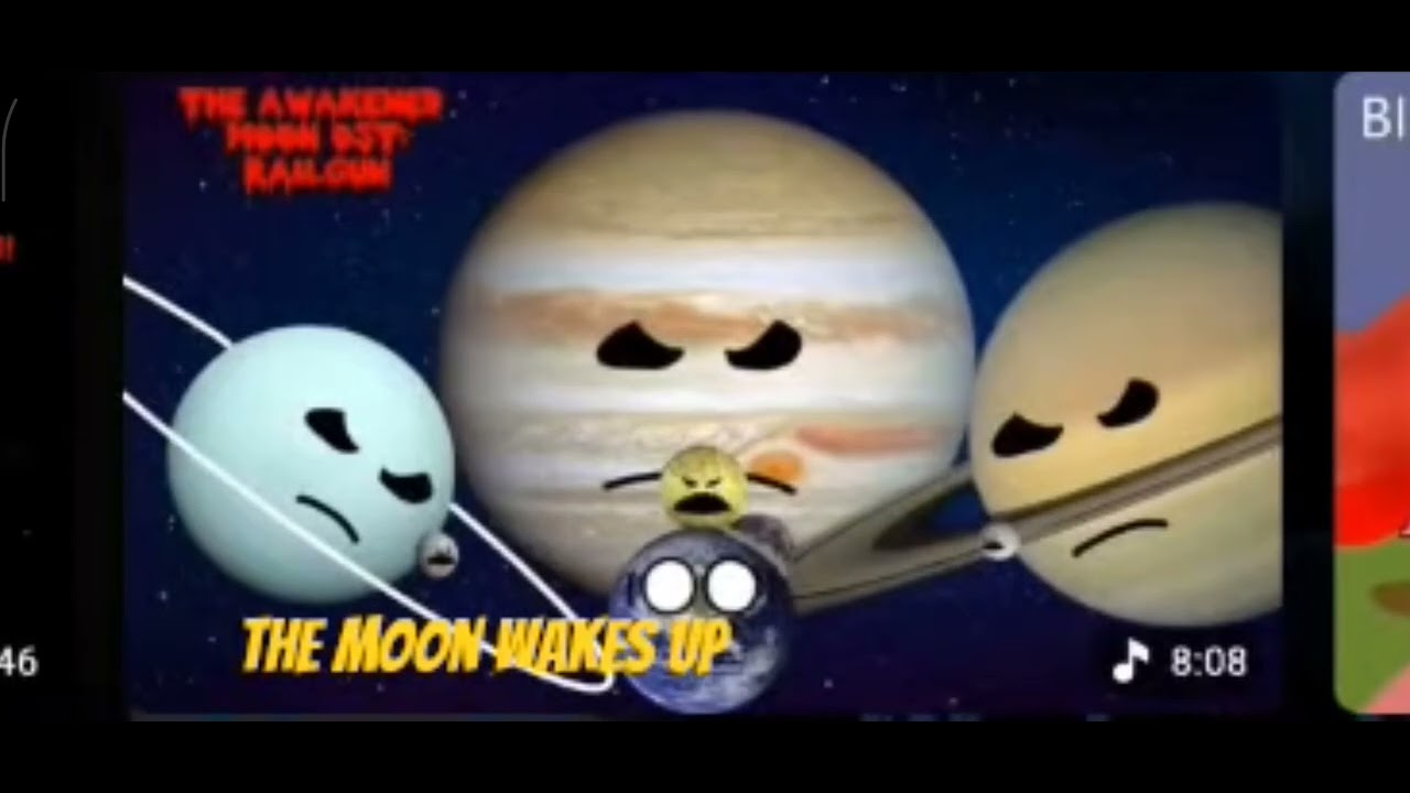 The moon wakes up - gas giants are angry