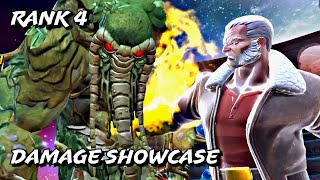 RANK 4 MAN-THING DAMAGE SHOWCASE (WITH THE BUG FIX)