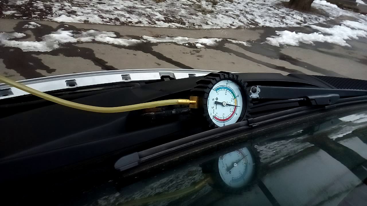 Подключение вакуумметра к клапану турбины(грибок) - YouTube