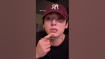 Jungkook New Lip Piercing But What About Mole🥺😢 // Bts Whatsapp Status Video 📸 #shorts #jungkook