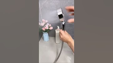 Tăng áp lực nước gấp 400% - Tiết kiệm nước gấp 5 lần - Vòi sen tăng áp 2 mặt Nhật Bản