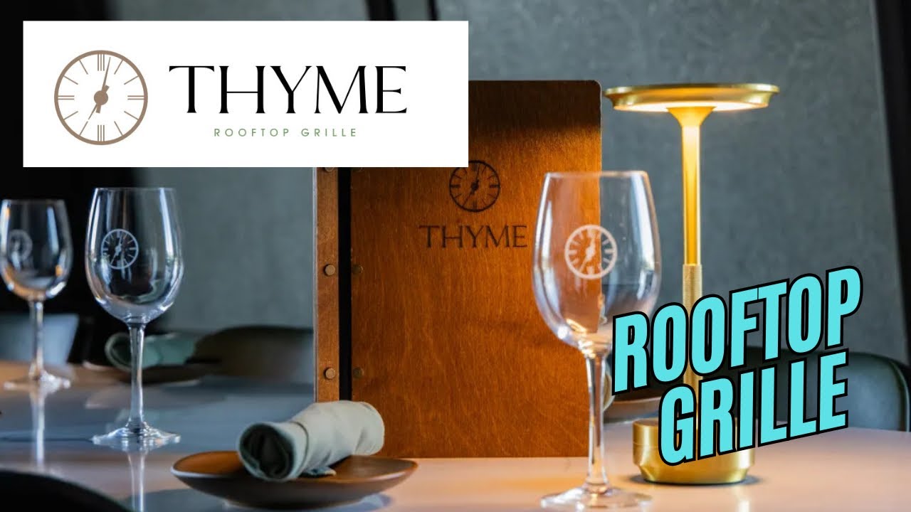 Thyme Rooftop Grille & Restaurant in Easton PA - What a great vibe and the food was GREAT!! 