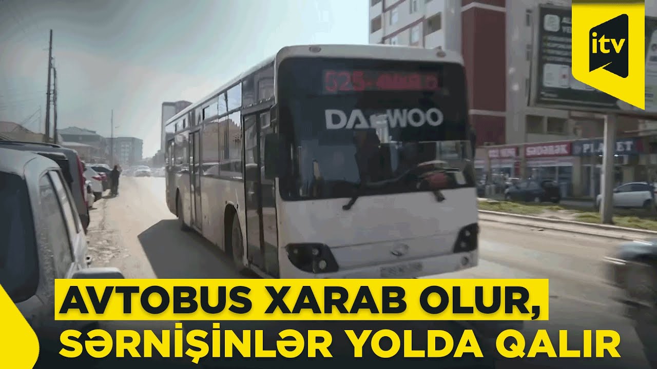 Masazırın tək, amma yararsız avtobusları: 525 nömrəli avtobuslar niyə yenilənmir?