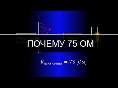 75 Ом, Почему, Кабель Что Такое Сопротивление Излучения