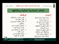 مبادئ المحاسبة 2 / د. عبد الرحمن المحارفي - الأولى