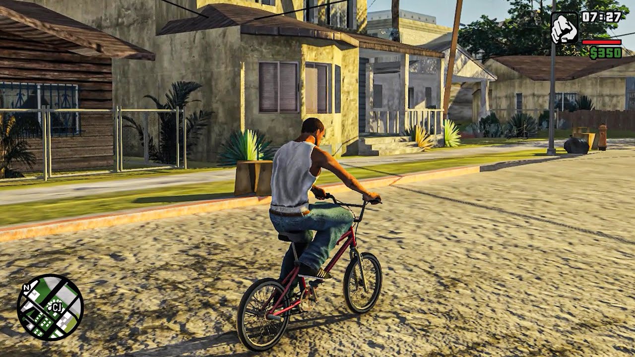 GTA San Andreas: Definitive Edition - First 10+ Minutes Gameplay  Walkthrough on RTX 3090 4k60fps 