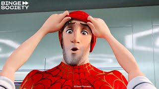 New Dr. Octopus Vs. New Spiderman Miles Gwen - Spider-Man Into The Spider Verse 2018