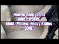 How to deep clean car carpets- Mold, Mildew, Heavy stains GONE!!