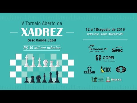 Inscrições abertas para VI Torneio de Xadrez Sesc Caiobá - Sesc