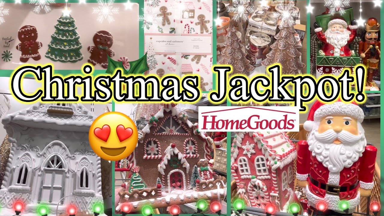 EXTREME CHRISTMAS JACKPOT @ HOMEGOODS! So much Gingerbread and much more! SO MUCH DAMAGE!🤭😍