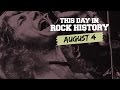 Pink Floyd Debuts, Robert Plant Injured in Crash  - August 4 in Rock History